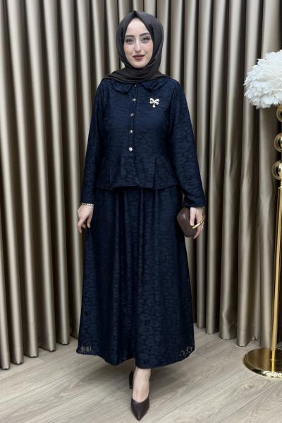 Amora Etek Takım Lacivert Lacivert