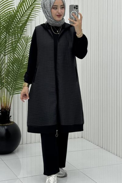 Armina 3 lü Takım Siyah Siyah