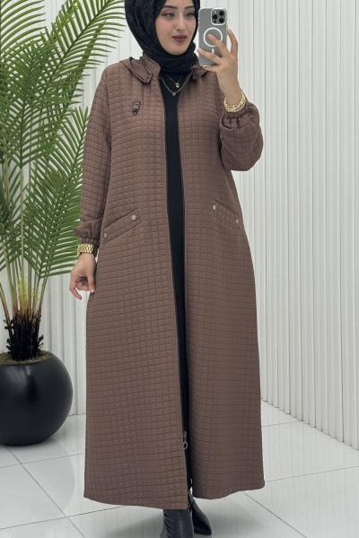 Ayla Kap Kahverengi Kahverengi