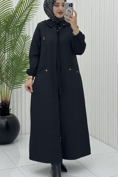 Ayla Kap Siyah Siyah