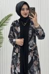 Bahar 3 lü Takım Siyah Siyah