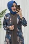 Bahar 3 lü Takım Kahverengi Kahverengi