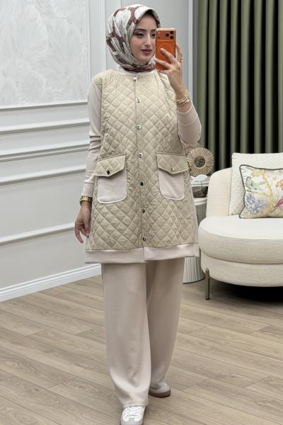 Belma Takım Krem Krem