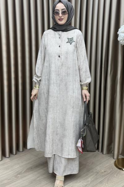 Birce Takım Krem Krem