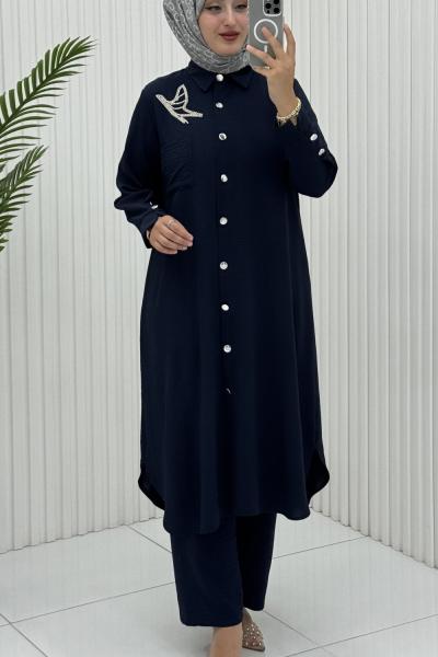 Cansu Takım Lacivert Lacivert