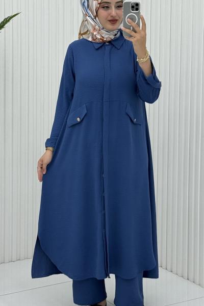 Cemre Takım İndigo indigo mavi