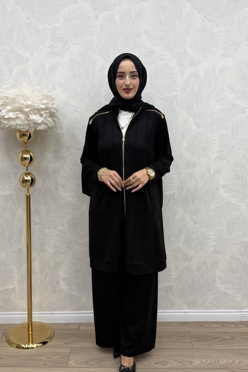 Duygu Takım Siyah Siyah