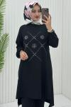 Ece Takım Siyah Siyah