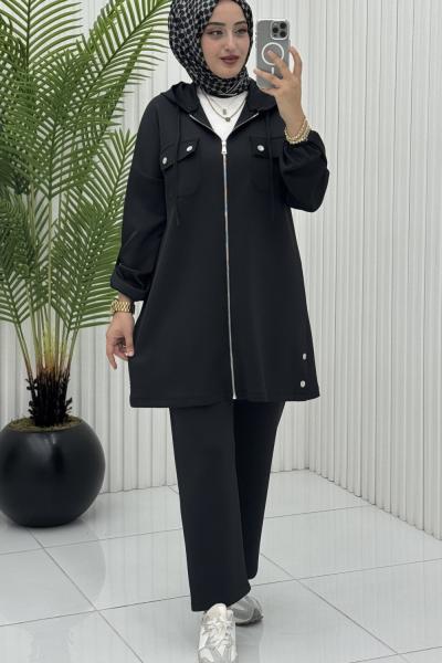 Elisa Takım Siyah Siyah