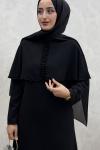 Elmas Abiye Siyah Siyah
