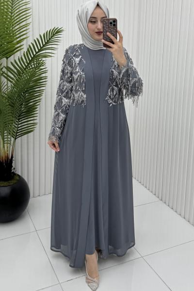 Elmas İkili Abiye Takım Gümüş GÜMÜŞ