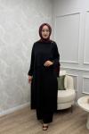 Esila Takım Siyah Siyah
