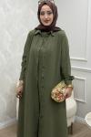 Eva 3 Lü Takım Haki Haki