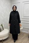 Eylem Kap Siyah Siyah