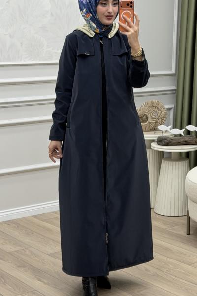 Eylül Mont Lacivert Lacivert