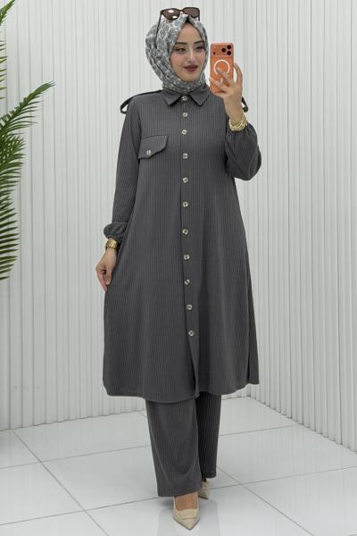 Funda Takım Gri Gri