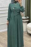 Gönül Elbise Mint Yeşili Mint Yeşili
