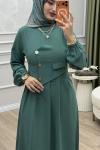 Gönül Elbise Mint Yeşili Mint Yeşili