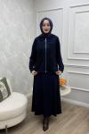 Gülay Etek Takım Lacivert Lacivert