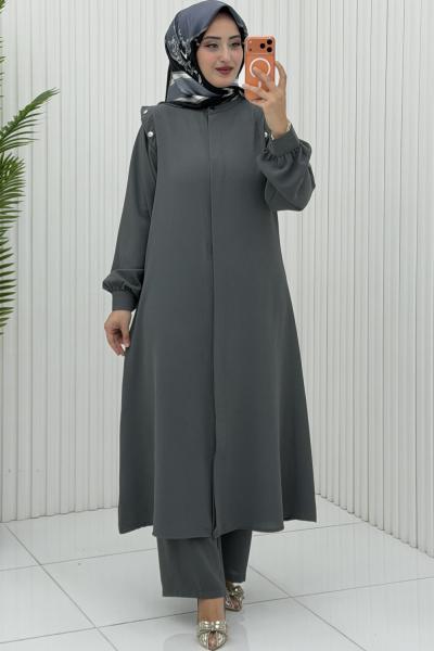 Güneş Takım Gri Gri