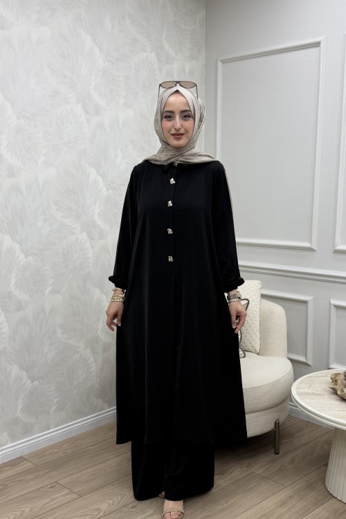 Helen Takım Siyah Siyah