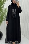 Hürrem Abiye Siyah Siyah