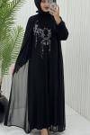 Hürrem Abiye Siyah Siyah