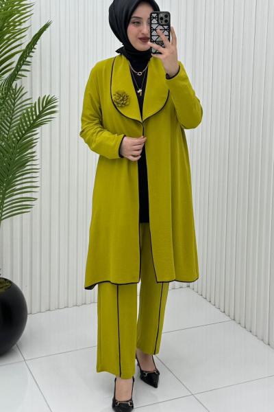 İkra 3 lü Takım Yağ Yeşili Yağ Yeşili