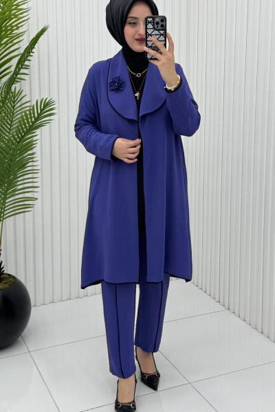 İkra 3 lü Takım Mor Mor