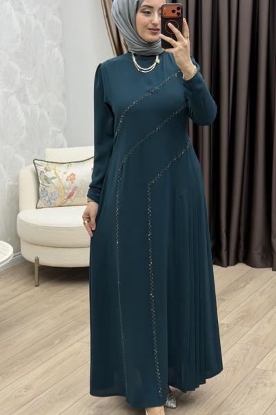 Kristal Abiye Zümrüt Zümrüt