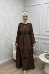 Lavia 3 Lü Takım Kahverengi Kahverengi