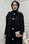 Lina Abiye Siyah Siyah