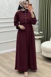 Melda Elbise Bordo Bordo