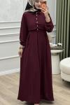 Melda Elbise Bordo Bordo