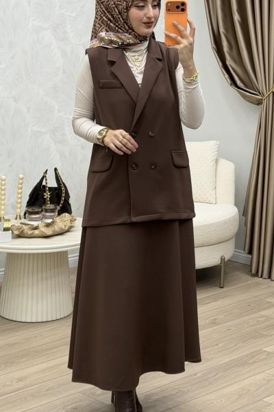 Nare Etek Takım Acı Kahve Acı Kahve