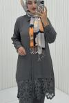 Nesrin Takım Antrasit Antrasit