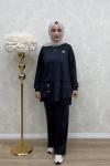 Pelin Takım Antrasit Antrasit