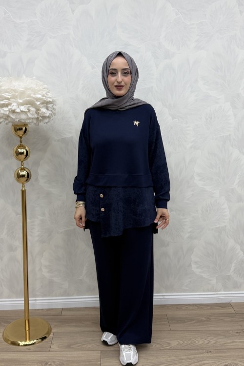 Pelin Takım Lacivert Lacivert