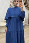 Peri Elbise İndigo indigo mavi