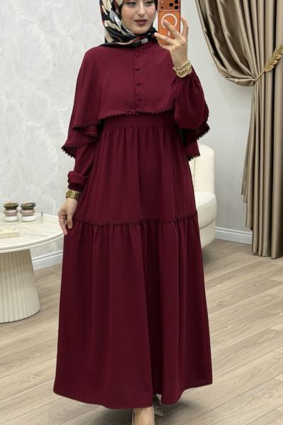 Peri Elbise Bordo Bordo