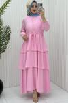 Şevval Elbise Pembe Pembe