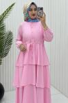 Şevval Elbise Pembe Pembe