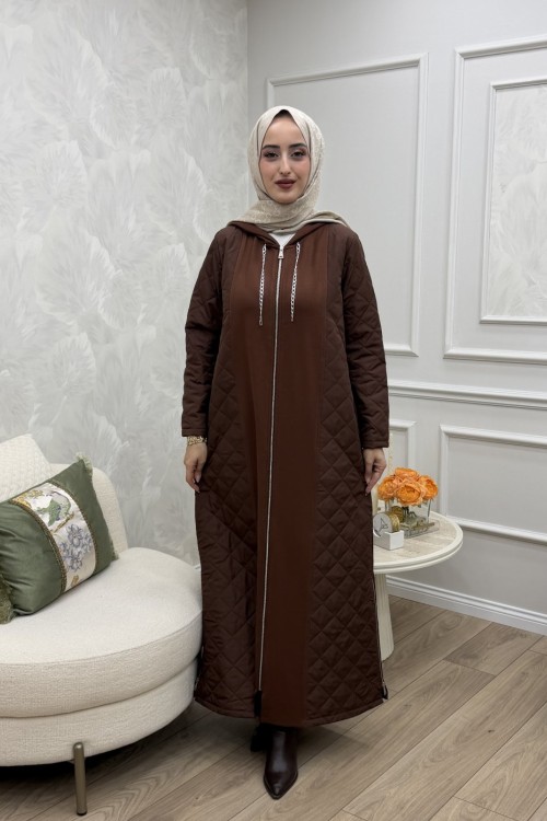 Tuğçe Mont Kahverengi Kahverengi
