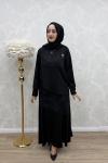 Tülin Etek Takım Siyah Siyah