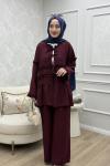 Yonca Takım Bordo Bordo