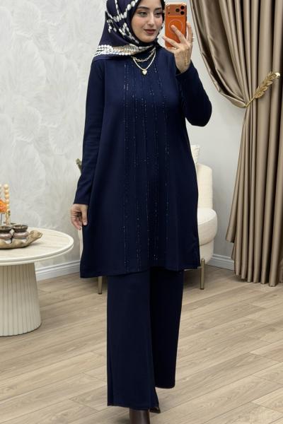 Zerrin Takım Lacivert Lacivert