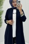 Zeynep 3 lü Takım Lacivert Lacivert