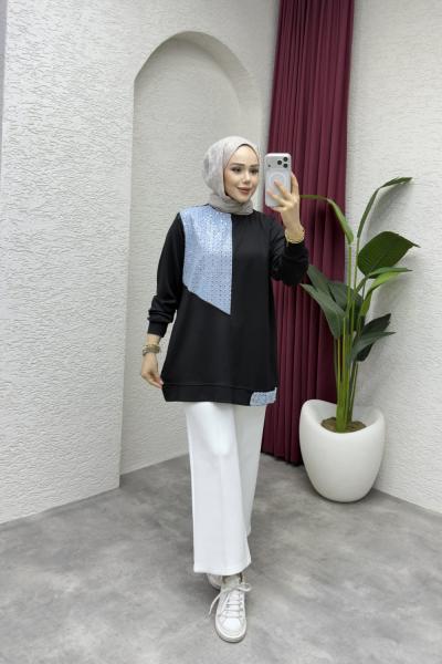 5258 Basic Pamuklu Tunik