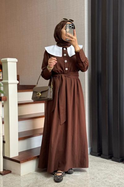 Luqas Elbise Kahverengi