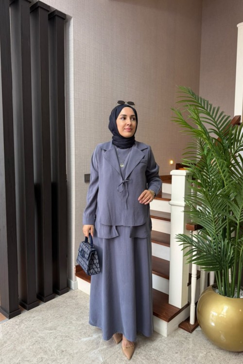 Mayda Takım Gri